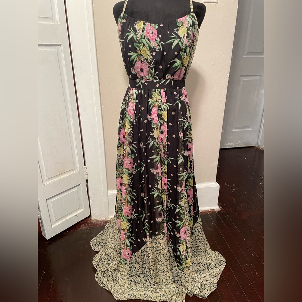 French connection floral elegant maxi dress